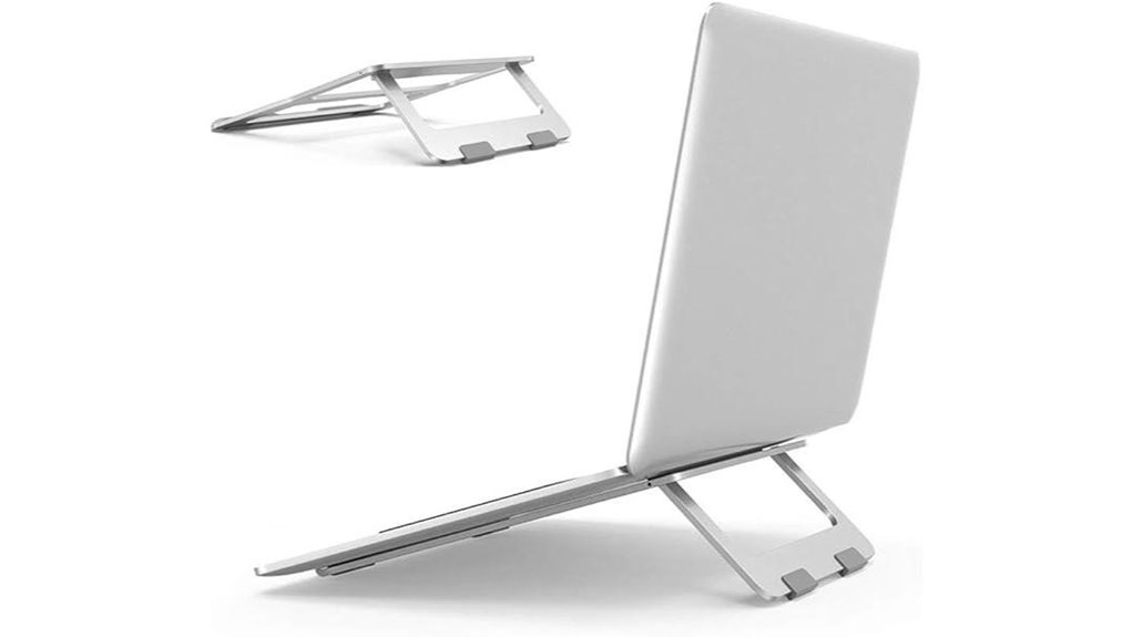 adjustable aluminum foldable stand