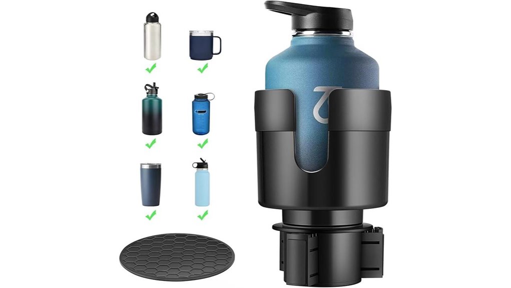 adjustable car bottle holder