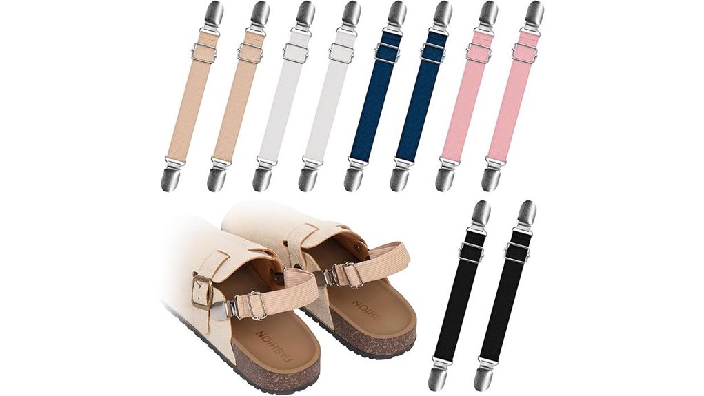 adjustable elastic ankle heel straps