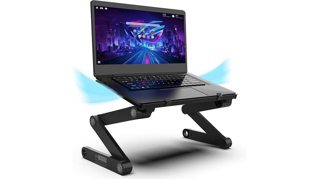 adjustable foldable laptop stand