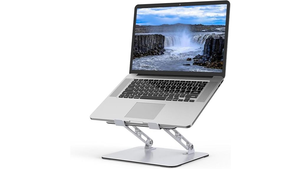 adjustable foldable metal laptop stand