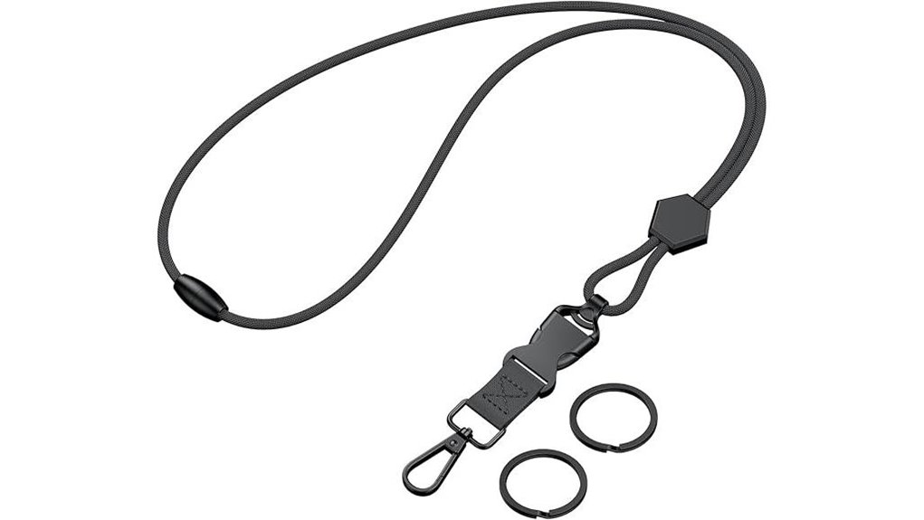 adjustable lanyard for badges