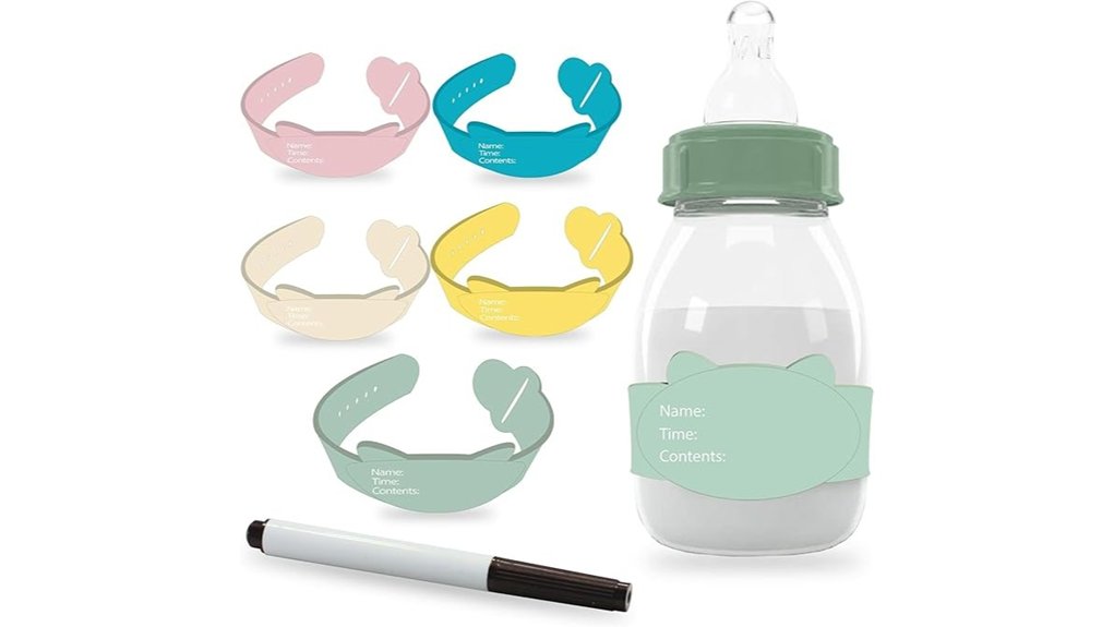 adjustable silicone baby labels