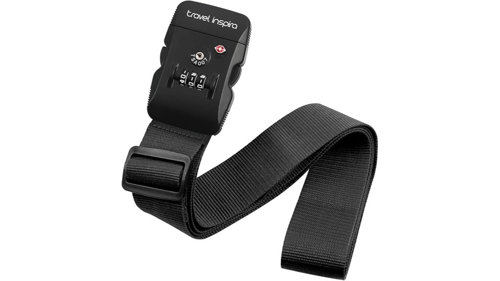 adjustable tsa heavy duty strap