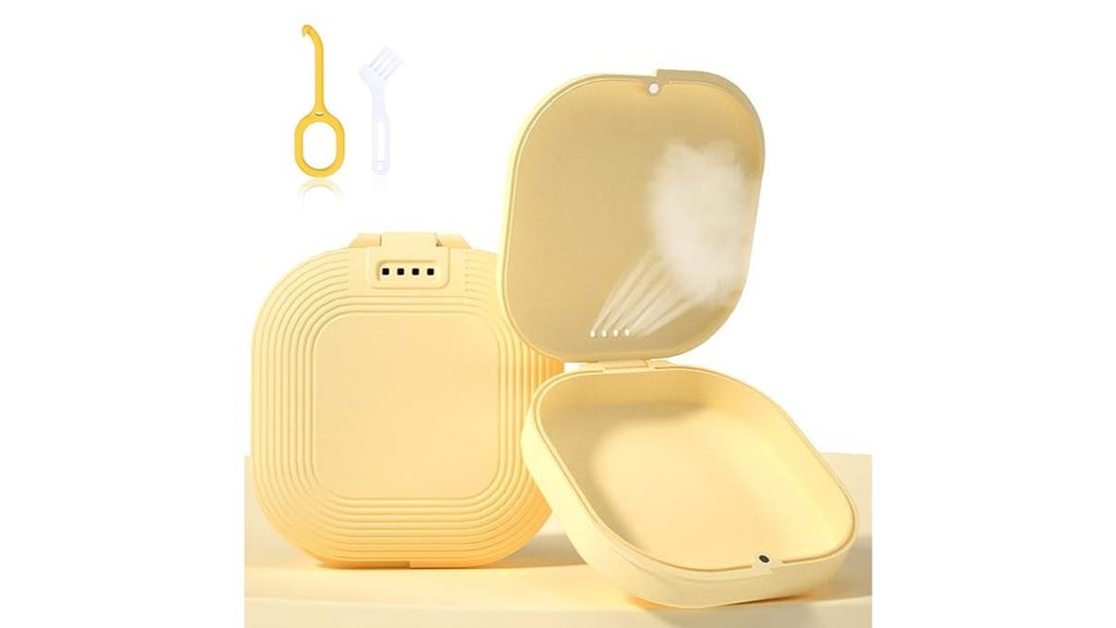 aligner retainer case vents