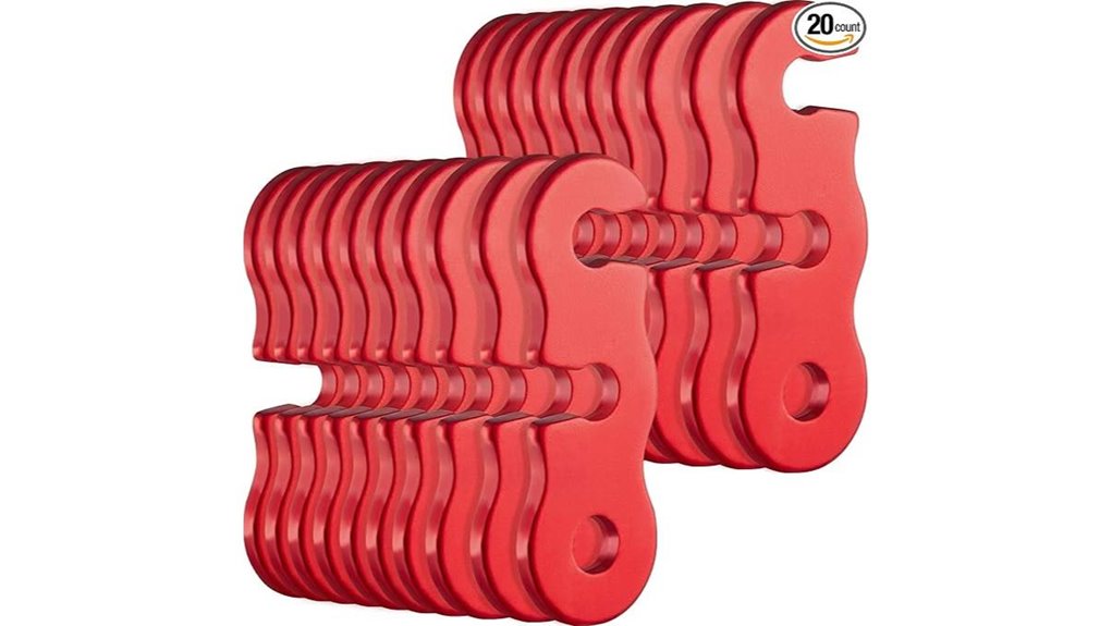 aluminum camping guyline tensioner