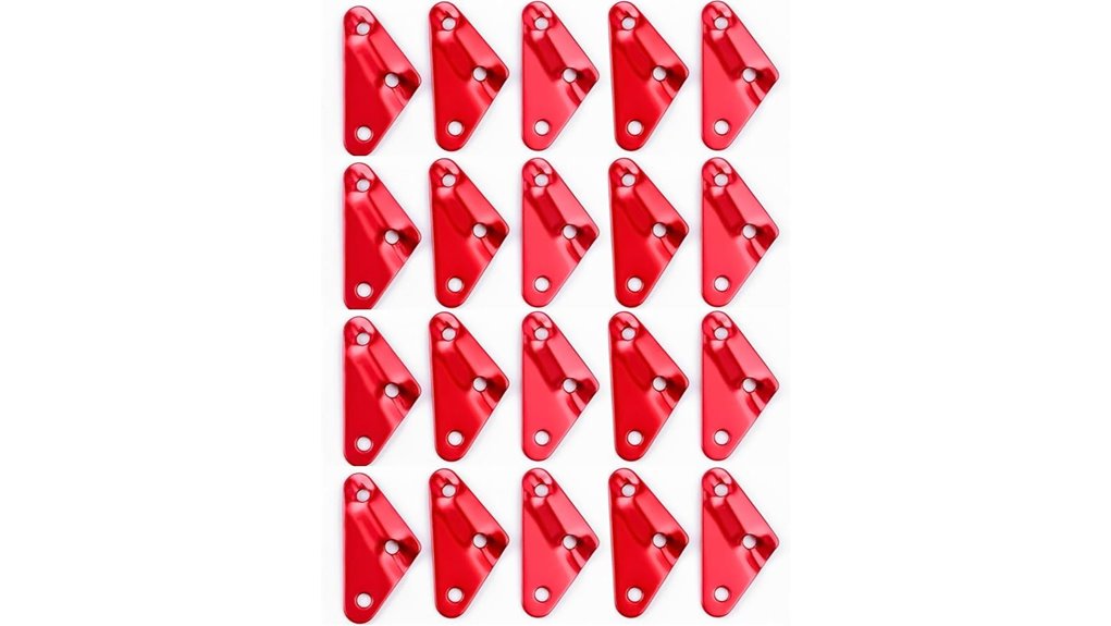 aluminum guyline cord adjusters