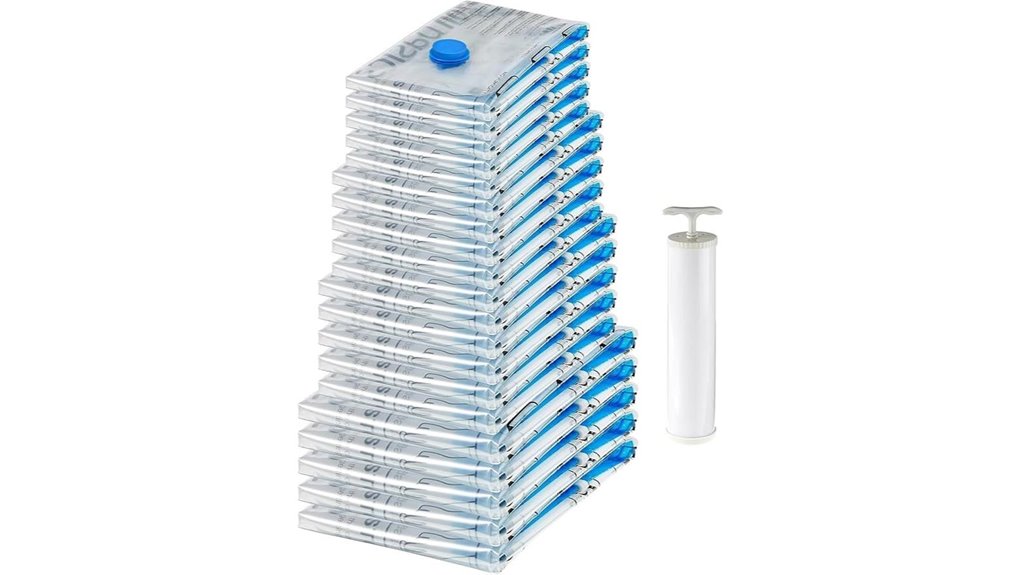 amazon basics 20 pack vacuum storage
