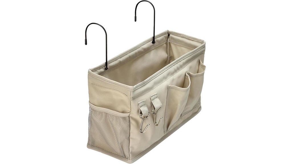 amazon basics bedside hanging organizer