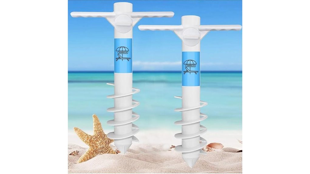 ammsun 2 pack sand anchors