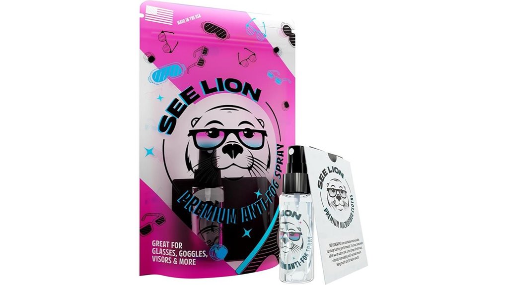 anti fog spray for eyewear