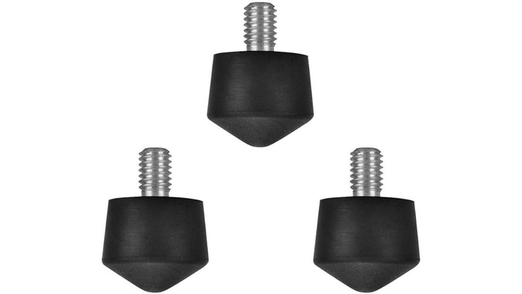anti slip 3 8 inch tripod spikes