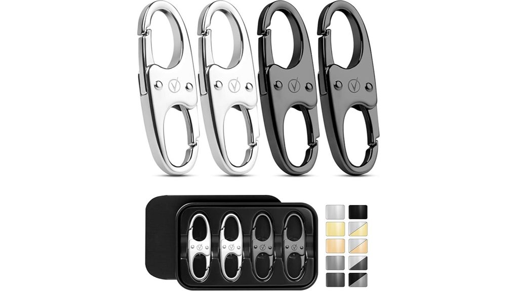 anti theft travel zipper clips