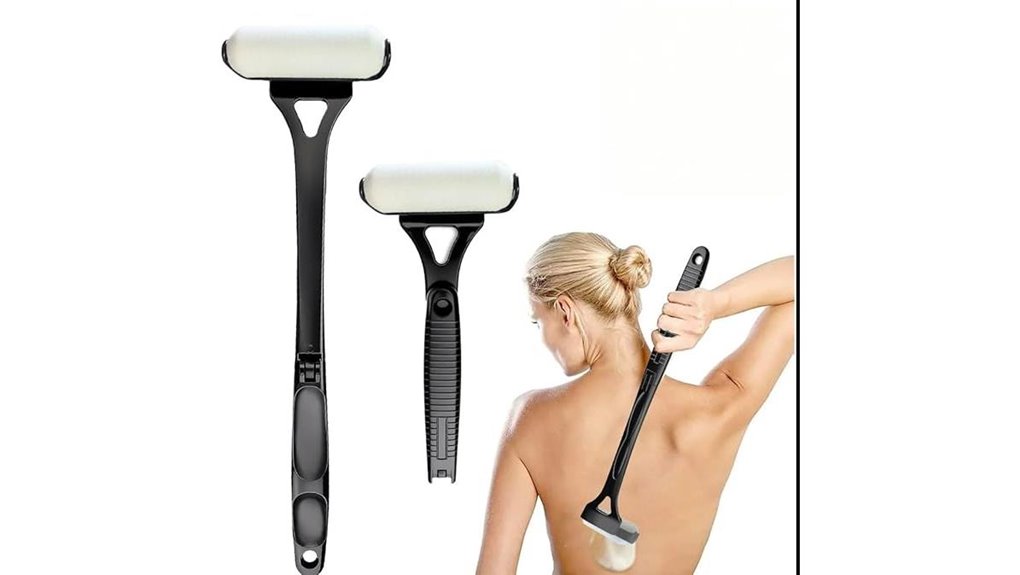 back lotion applicator roller