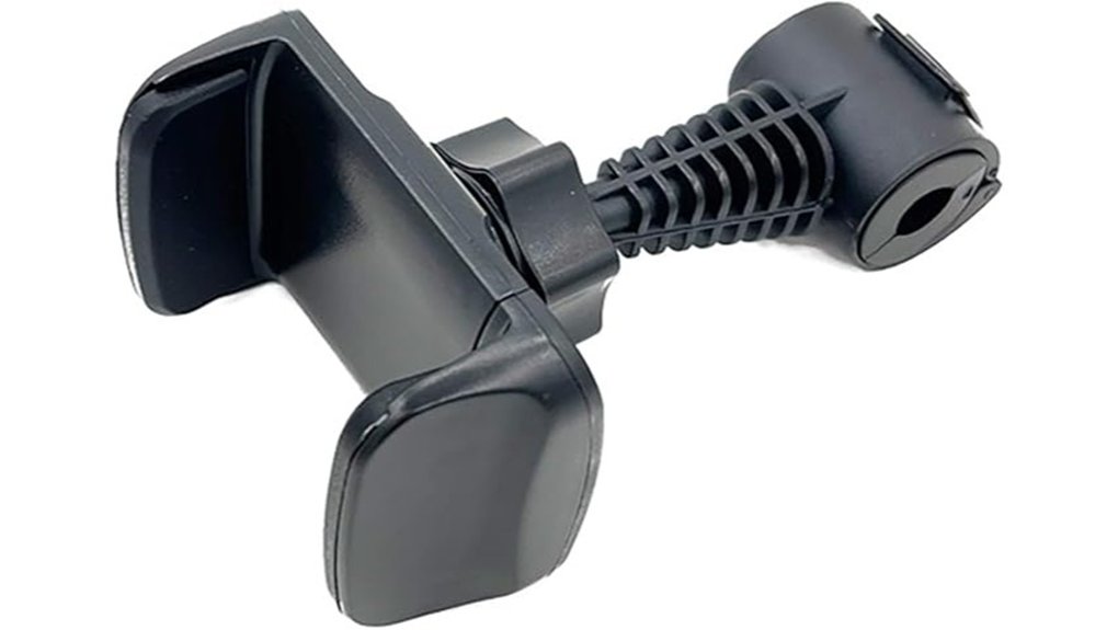 backseat phone mount light