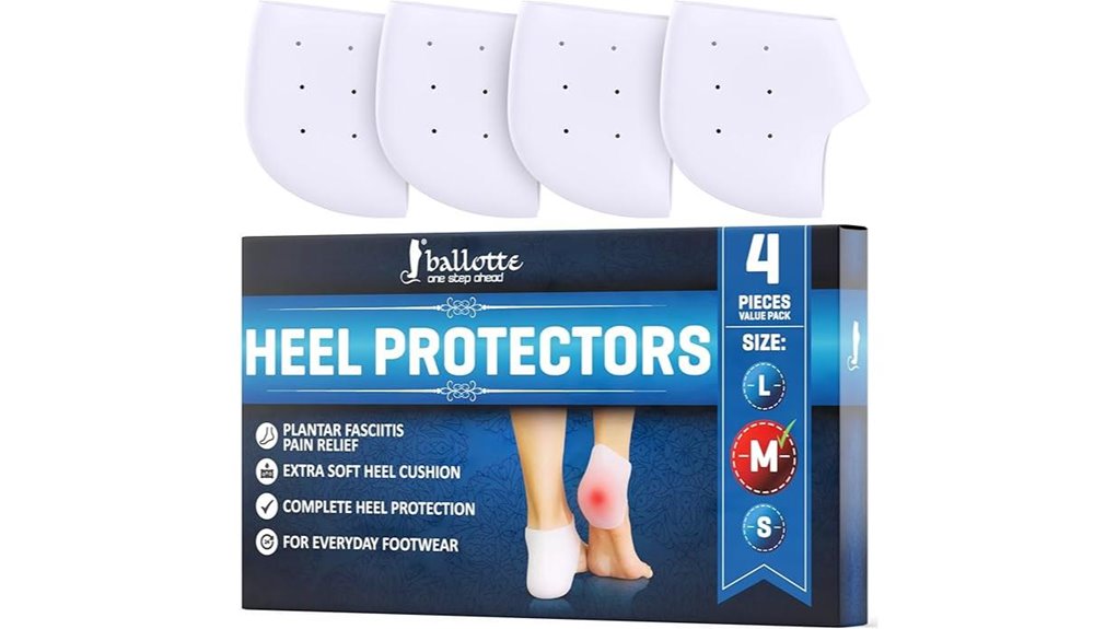 ballotte silicone heel protectors