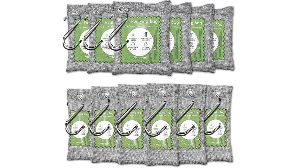 bamboo activated charcoal bags