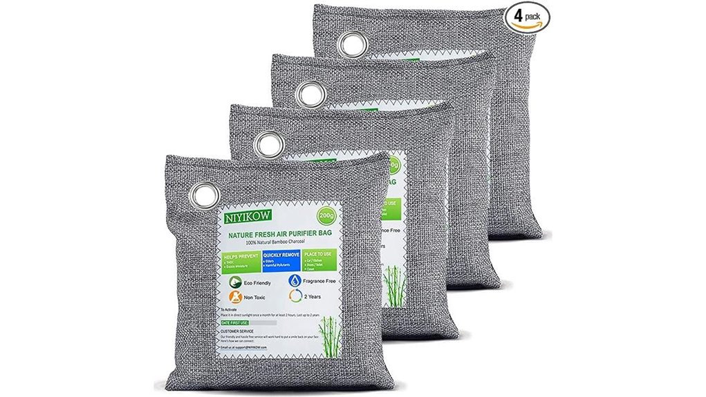 bamboo charcoal odor absorber bags