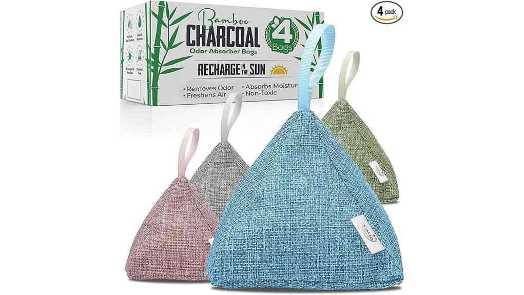 bamboo charcoal odor absorbing bags