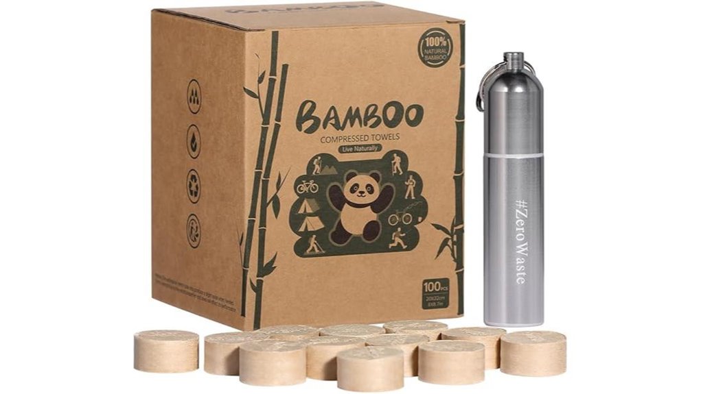 bamboo compressed towel tablets