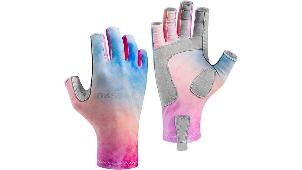 bassdash upf50 fingerless gloves