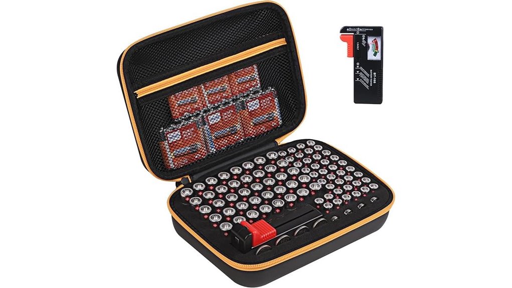 battery case tester aa aaa