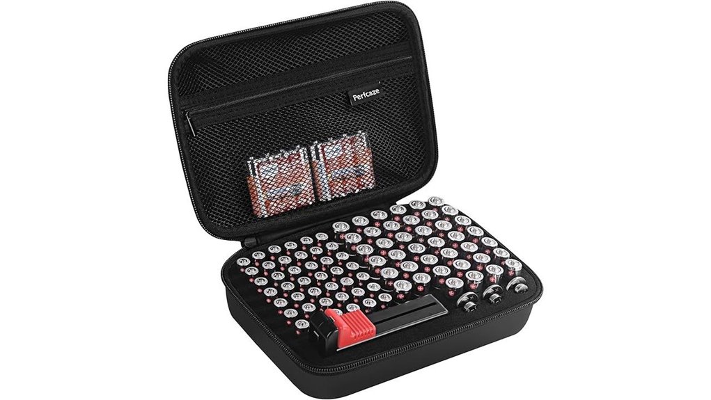 battery organizer for aa aaa