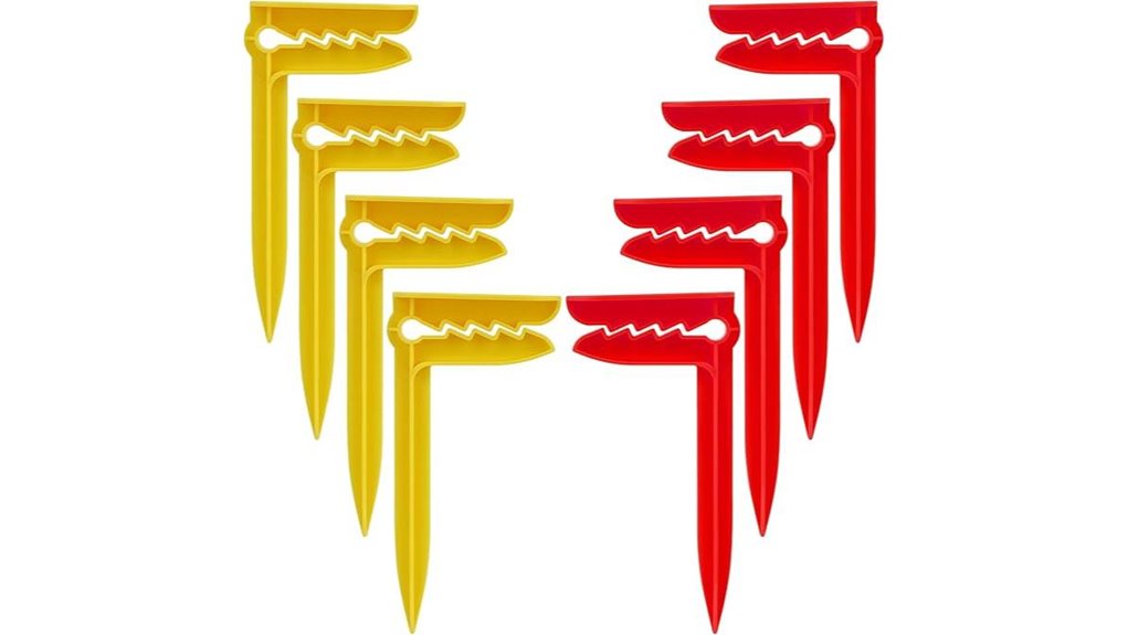 beach blanket stakes and clips