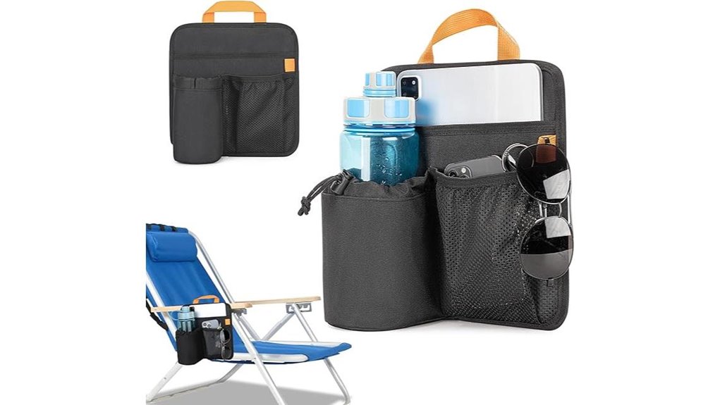 beach chair side cupholder