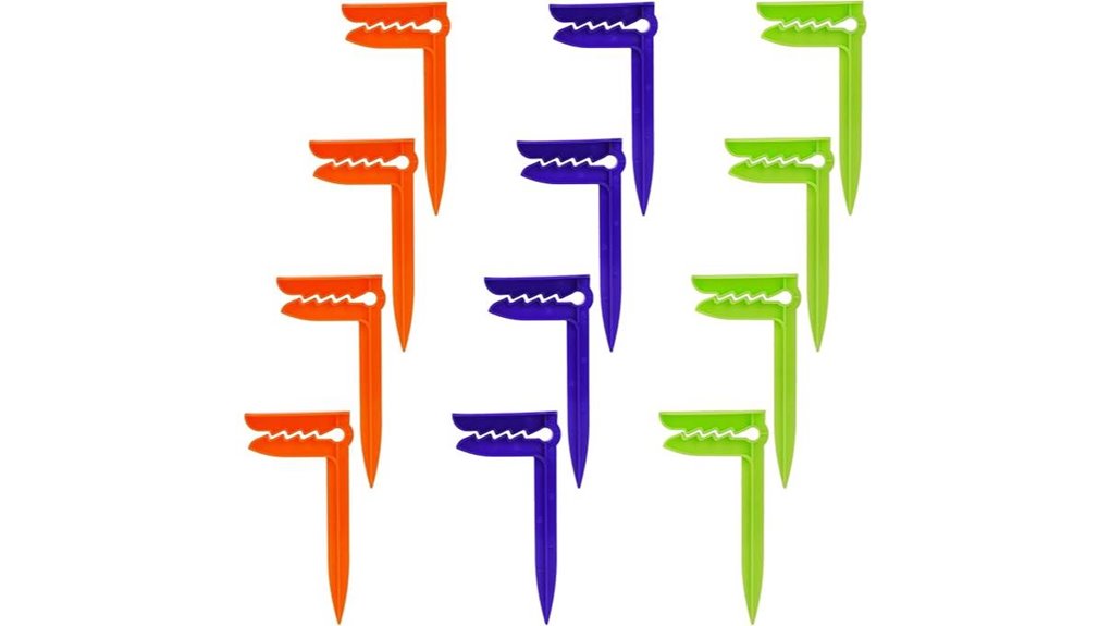 beach towel anchor stake clips