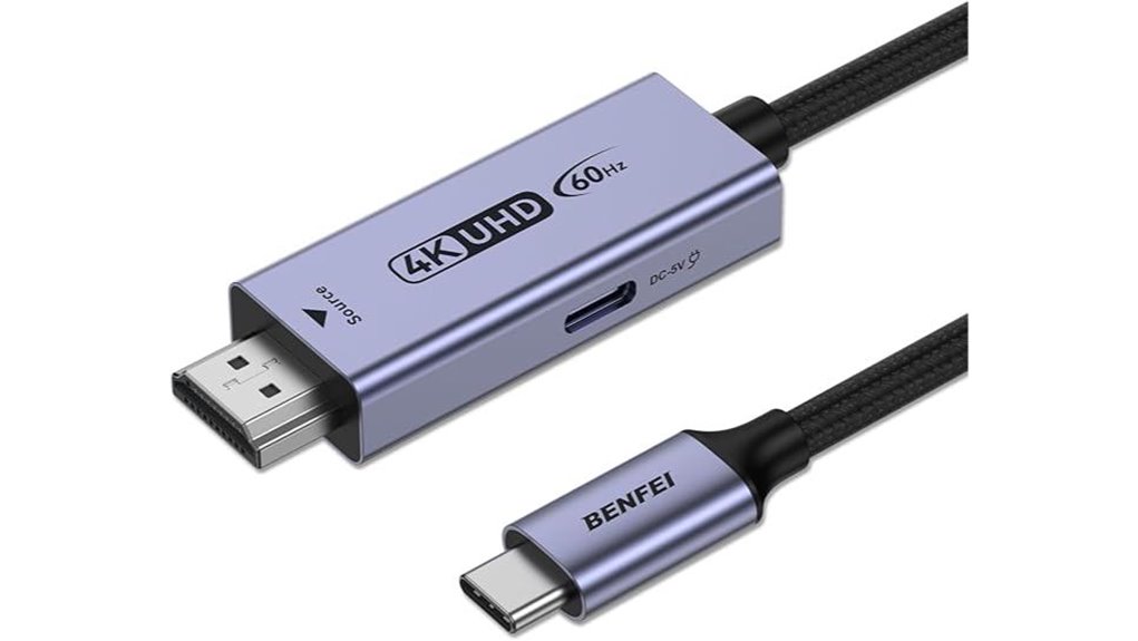 benfei 4k60 hdmi to usb c