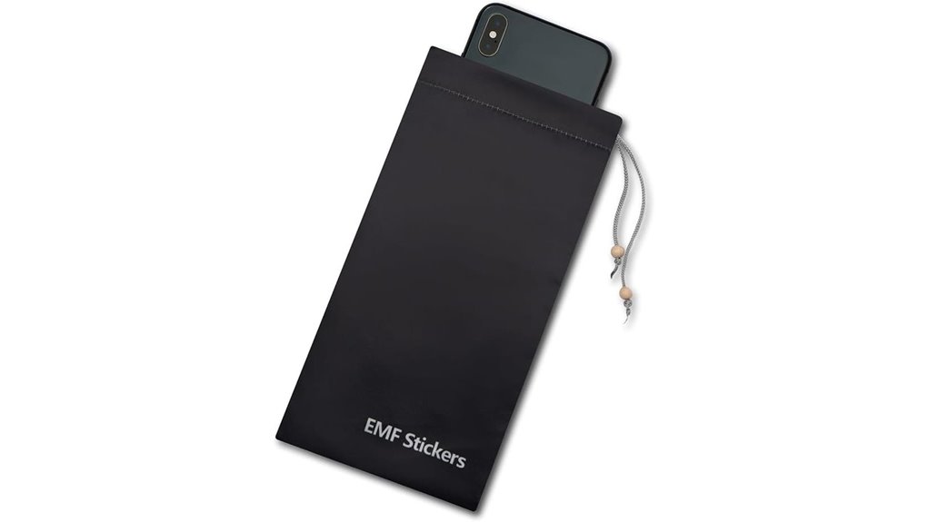 black faraday emf blocking sleeve