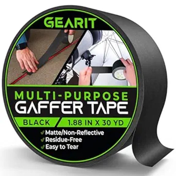black gaffer tape 1 88x90ft