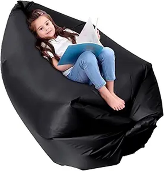 black king mills inflatable couch