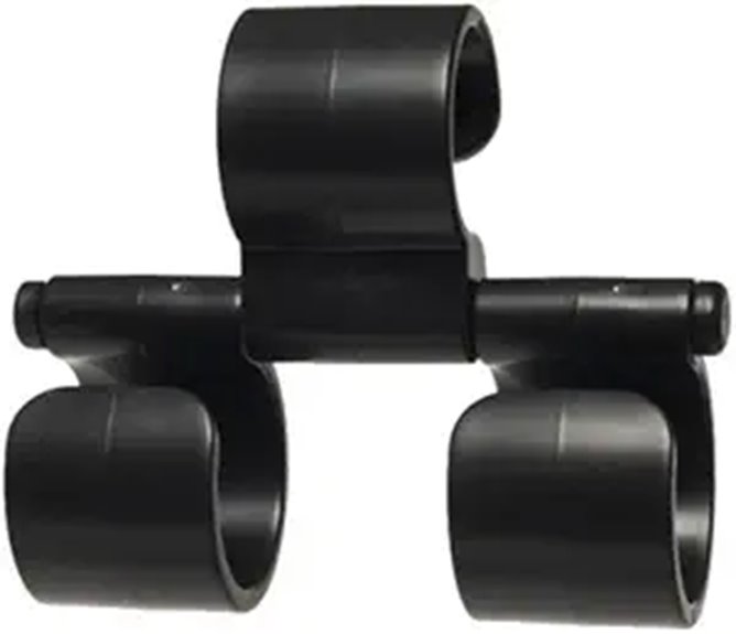 black multi purpose bag hook