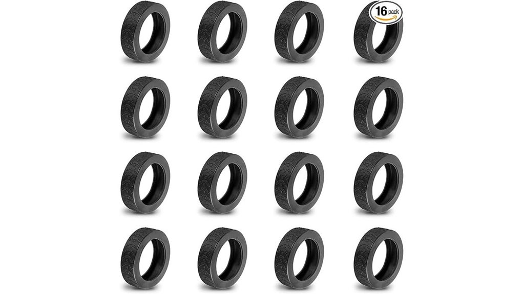 black silicone luggage covers