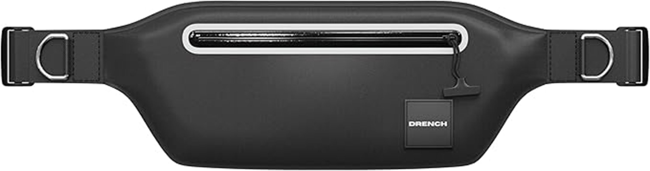 black waterproof underwater fannypack