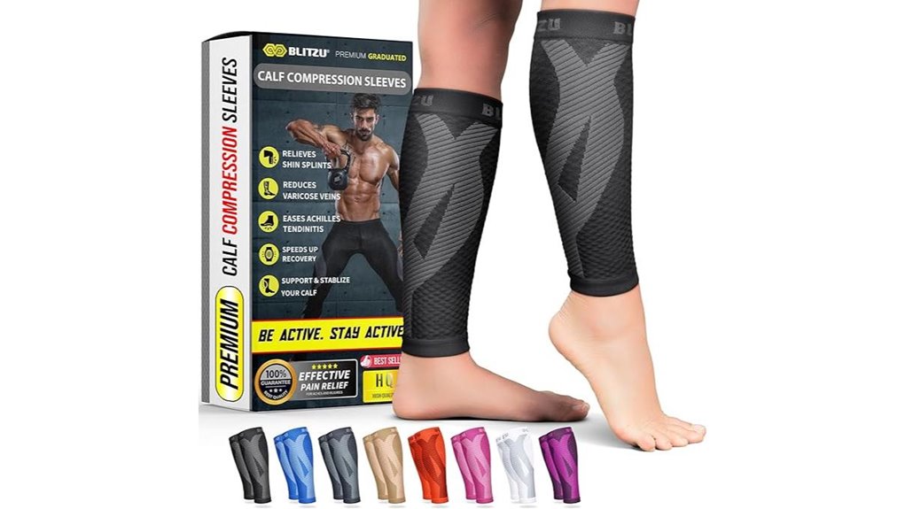 blitzu calf compression sleeve