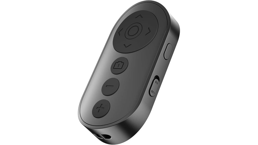 bluetooth camera remote zoom on