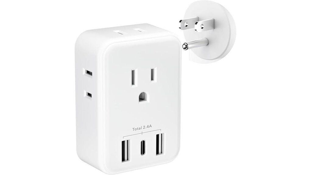 bn link usb c multi outlet extender