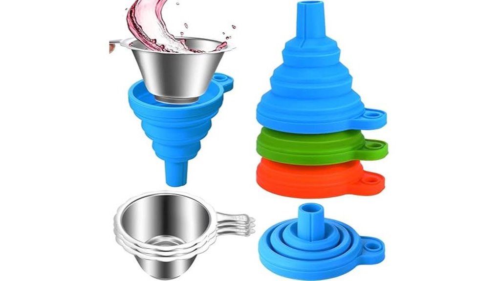 boao resin funnels six pack