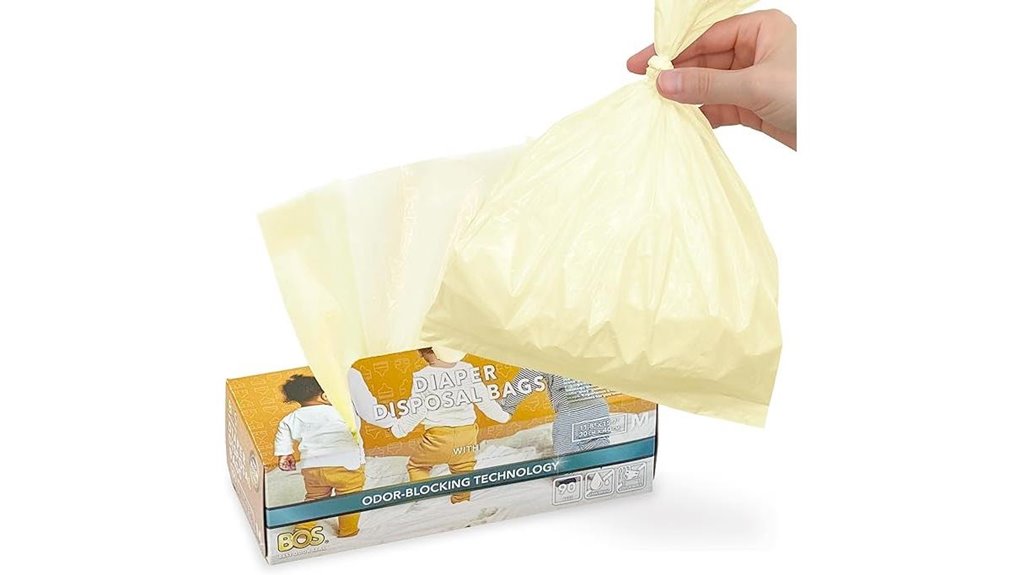 bos odor sealing diaper bags