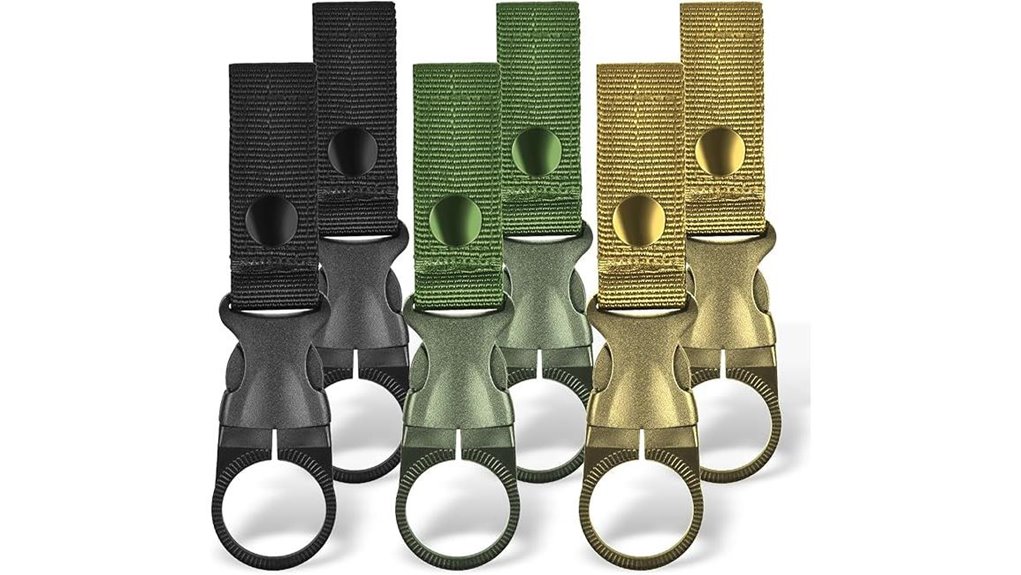 bottle hanging carabiner clip pack