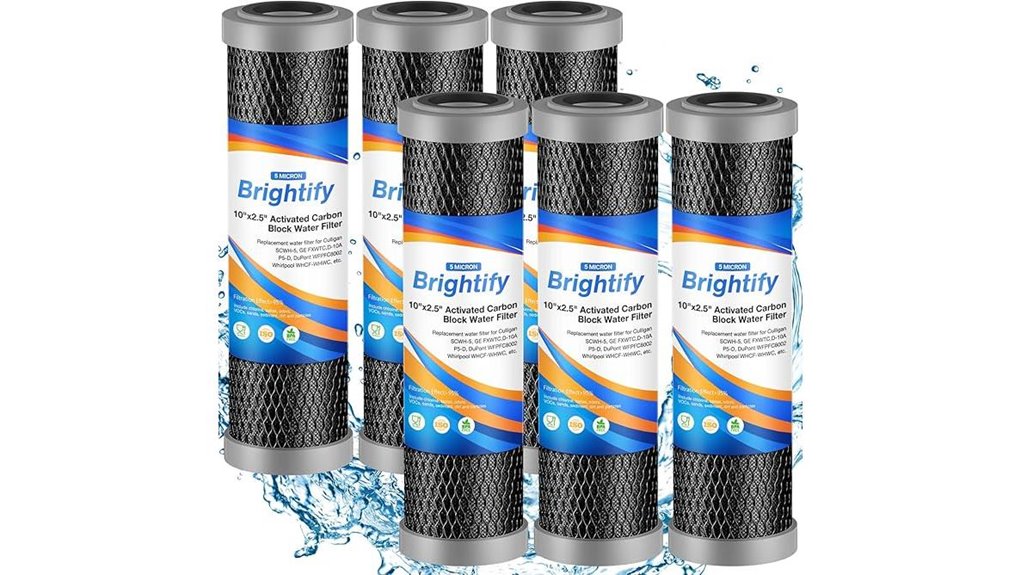 brightify carbon 5 micron 6 pack