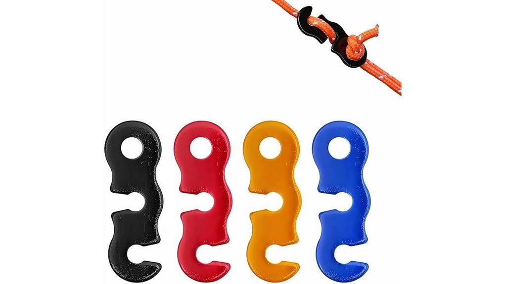 btolin three eye aluminum guylines