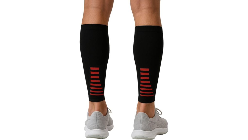 calf compression sleeves with shin support
