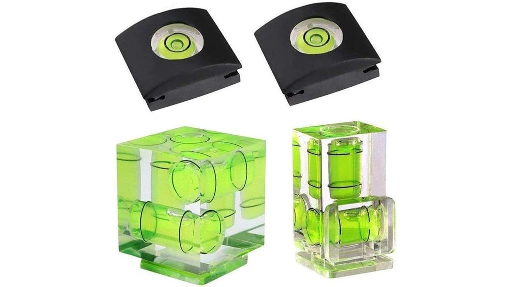 camera hotshoe level quartet