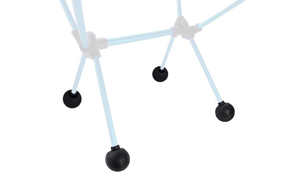 camping chair leg caps