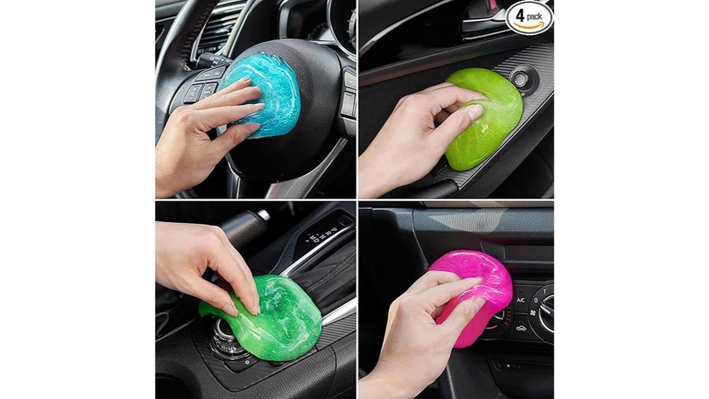 car interior vent cleaning gel