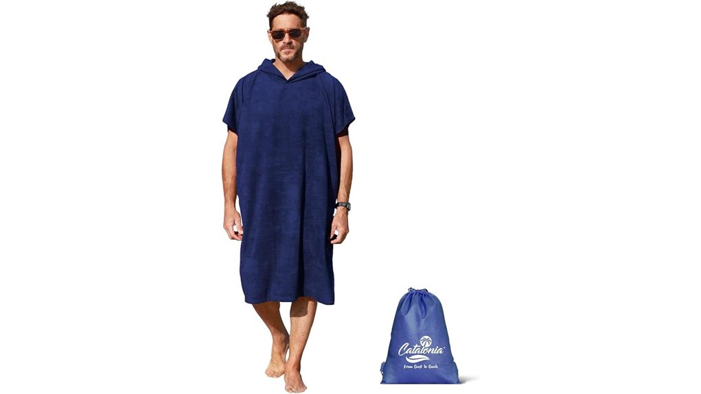 catalonia quick dry hooded poncho